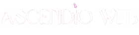 Logo blanc Ascendio Web.